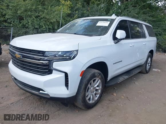 ✅ 2022 Chevrolet Suburban LT • VIN: 1GNSKCKD3NR165507 • Lot: 43139036. Listed on IAAI with 107,653 mi. Free auction sales archive from the USA and detailed vehicle history report at DreamBid. Image 2.