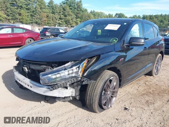 ✅ 2020 Acura RDX w/A-Spec Pkg • VIN: 5J8TC2H60LL010931 • Lot: 43253893. Listed on IAAI with 73,988 mi. Free auction sales archive from the USA and detailed vehicle history report at DreamBid. Image 2.