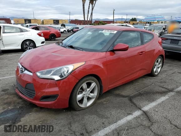 ✅ 2013 Hyundai Veloster w/Gray Int • VIN: KMHTC6ADXDU086355 • Lot: 82063834. Wystawiony na Copart z przebiegiem 95 903 mil. Bezpłatny archiwum sprzedaży aukcyjnych z USA i szczegółowy raport historii pojazdu na DreamBid. Zdjęcie 1.