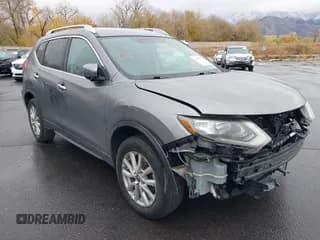 ✅ 2017 Nissan Rogue SV • VIN: KNMAT2MV4HP582359 • Lot: 43692535. Listed on IAAI with 153,063 mi. Free auction sales archive from the USA and detailed vehicle history report at DreamBid. Image 1.