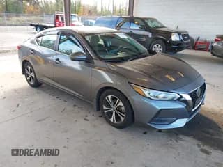 ✅ 2020 Nissan Sentra SV • VIN: 3N1AB8CV0LY287793 • Lot: 43546668. Listed on IAAI with 30,134 mi. Free auction sales archive from the USA and detailed vehicle history report at DreamBid. Image 1.