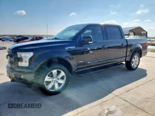 ✅ 2015 Ford F-150 Lariat • VIN: 1FTEW1EG9FFC21943 • Lot: 90108485. Listed on Copart with 124,287 mi. Free auction sales archive from the USA and detailed vehicle history report at DreamBid. Image 1.