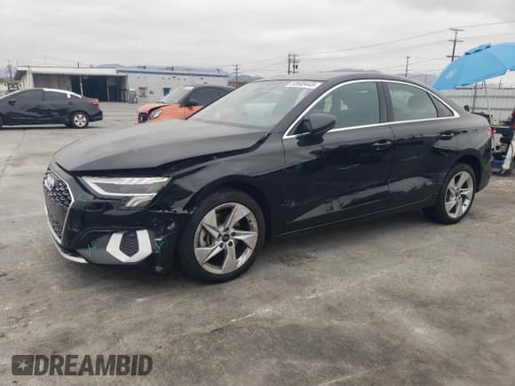 ✅ 2023 Audi A3 Premium Plus • VIN: WAUHUDGY3PA012283 • Lot: 53503445. Wystawiony na Copart z przebiegiem 17 145 mil. Bezpłatny archiwum sprzedaży aukcyjnych z USA i szczegółowy raport historii pojazdu na DreamBid. Zdjęcie 1.