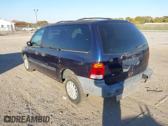 ✅ 2000 Ford Windstar LX • VIN: 2FMZA5147YBC89600 • Lot: 43557886. Listed on IAAI with 72,391 mi. Free auction sales archive from the USA and detailed vehicle history report at DreamBid. Image 3.