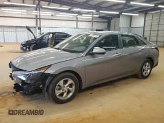 2022 Hyundai Elantra SE with VIN KMHLL4AG1NU337778, listed as a Copart auction lot 81198075 with 45,580 mi miles and Salvage title. Bid and sale history available at DreamBid. Image 1.