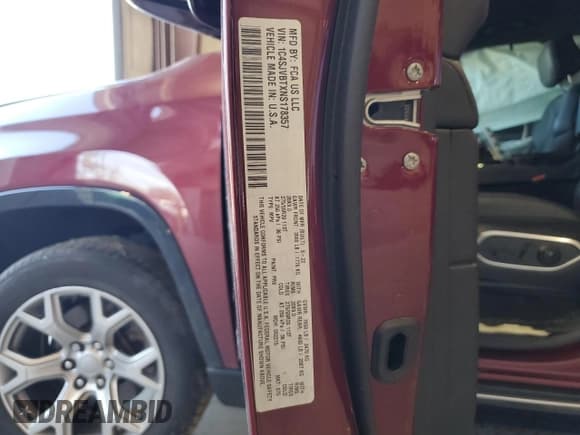 ✅ 2022 Jeep Wagoneer Series II • VIN: 1C4SJVBTXNS178357 • Лот: 80536315. Опубликован ранее на Copart с пробегом 38 005 миль. Бесплатный доступ к архиву аукционных продаж из США и подробный отчёт об истории автомобиля на DreamBid. Изображение 13.