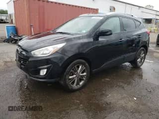 2014 Hyundai Tucson Limited with VIN KM8JUCAG7EU823610, listed as a Copart auction lot 58961335 with 190,092 mi miles and Salvage title. Bid and sale history available at DreamBid. Image 1.
