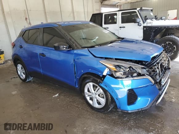 ✅ 2024 Nissan Kicks S • VIN: 3N1CP5BV4RL470663 • Лот: 85814385. Опубликован ранее на Copart с пробегом 47 534 миль. Бесплатный доступ к архиву аукционных продаж из США и подробный отчёт об истории автомобиля на DreamBid. Изображение 4.