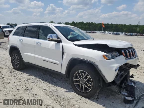 ✅ 2020 Jeep Grand Cherokee Limited X • VIN: 1C4RJEBG5LC348018 • Lot: 56435625. Listed on Copart with 78,000 mi. Free auction sales archive from the USA and detailed vehicle history report at DreamBid. Image 4.