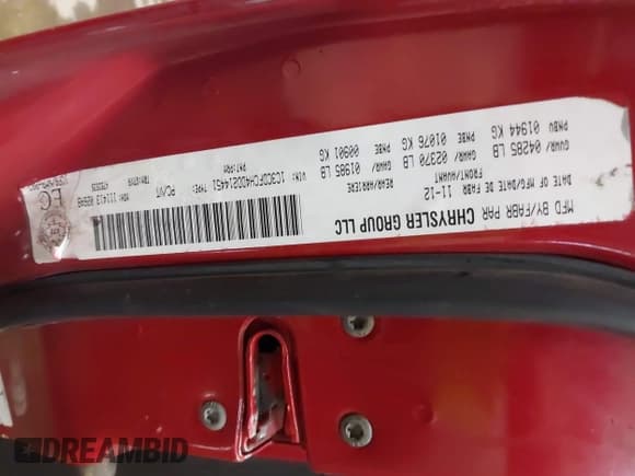 ✅ 2013 Dodge Dart Limited • VIN: 1C3CDFCH4DD214451 • Лот: 41311735. Опубликован ранее на IAAI с пробегом Не указан. Бесплатный доступ к архиву аукционных продаж из США и подробный отчёт об истории автомобиля на DreamBid. Изображение 9.