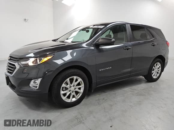 ✅ 2021 Chevrolet Equinox LS • VIN: 2GNAXHEVXM6135915 • Лот: 85674025. Опубликован ранее на Copart с пробегом 75 697 миль. Бесплатный доступ к архиву аукционных продаж из США и подробный отчёт об истории автомобиля на DreamBid. Изображение 1.