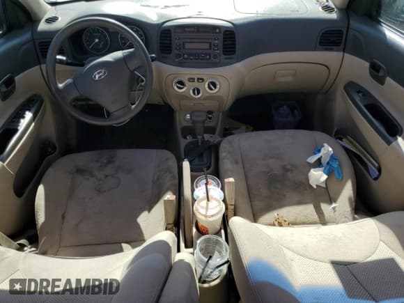 ✅ 2007 Hyundai Accent GLS • VIN: KMHCN46C37U099600 • Лот: 57469855. Опубликован ранее на Copart с пробегом 87 276 миль. Бесплатный доступ к архиву аукционных продаж из США и подробный отчёт об истории автомобиля на DreamBid. Изображение 8.