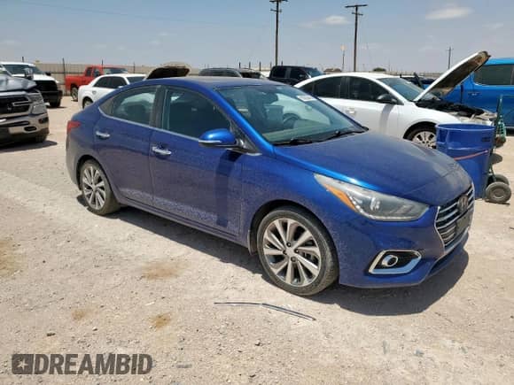 2020 Hyundai Accent Limited z VIN 3KPC34A61LE120724, wystawiony jako Copart lot #60055465 z przebiegiem 71 687 mil mil oraz Czysty tytuł • Clean title. Historia ofert i sprzedaży dostępna na DreamBid. Obrazek 4.