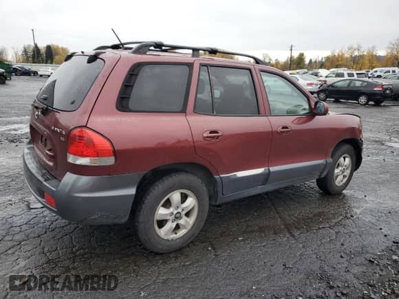 2005 Hyundai Santa Fe GLS с VIN KM8SC13D55U909223, выставлен на аукционе Copart как лот 81390854 с пробегом 160 806 миль миль и Списание • Salvage title. История ставок и продаж доступна на DreamBid. Изображение 3.
