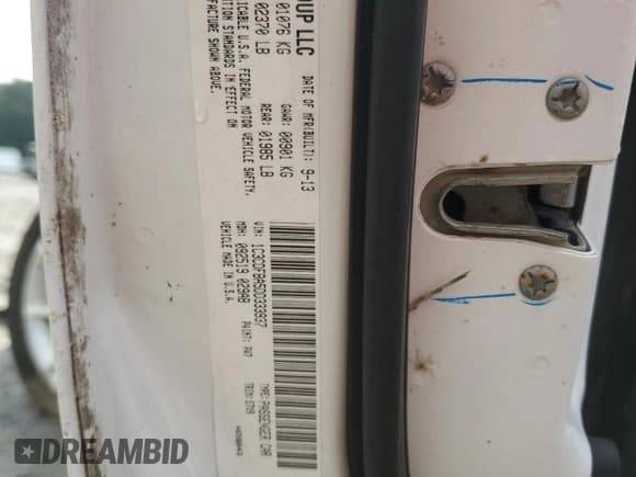 ✅ 2013 Dodge Dart SXT • VIN: 1C3CDFBA5DD333937 • Лот: 85757875. Опубликован ранее на Copart с пробегом 124 204 миль. Бесплатный доступ к архиву аукционных продаж из США и подробный отчёт об истории автомобиля на DreamBid. Изображение 13.