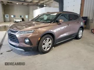 ✅ 2019 Chevrolet Blazer • VIN: 3GNKBGRS1KS596416 • Lot: 68631235. Listed on Copart with 42,877 mi. Free auction sales archive from the USA and detailed vehicle history report at DreamBid. Image 1.