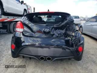 2016 Hyundai Veloster Turbo z VIN KMHTC6AE7GU297333, wystawiony jako Copart lot #46381894 z przebiegiem 47 881 mil mil oraz . Historia ofert i sprzedaży dostępna na DreamBid. Obrazek 6.