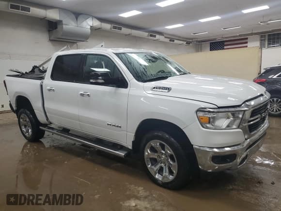 ✅ 2019 Ram 1500 Big Horn • VIN: 1C6RRFFG9KN829991 • Lot: 46101015. Listed on Copart with 70,932 mi. Free auction sales archive from the USA and detailed vehicle history report at DreamBid. Image 4.