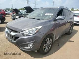 2014 Hyundai Tucson Limited with VIN KM8JUCAG8EU918712, listed as a Copart auction lot 67619215 with Not provided miles and Salvage title. Bid and sale history available at DreamBid. Image 1.