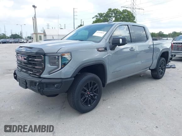 ✅ 2024 GMC Sierra 1500 AT4X • VIN: 3GTUUFEL7RG290547 • Лот: 42335851. Опубликован ранее на IAAI с пробегом Не указан. Бесплатный доступ к архиву аукционных продаж из США и подробный отчёт об истории автомобиля на DreamBid. Изображение 2.