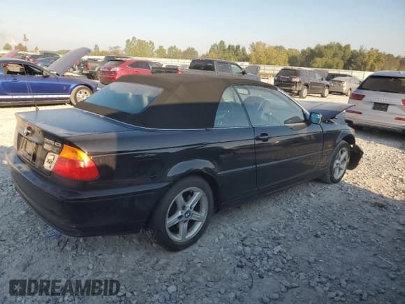 ✅ 2002 BMW 3 Series 325Ci • VIN: WBABS33432JY59385 • Лот: 80011995. Опубликован ранее на Copart с пробегом 124 120 миль. Бесплатный доступ к архиву аукционных продаж из США и подробный отчёт об истории автомобиля на DreamBid. Изображение 3.
