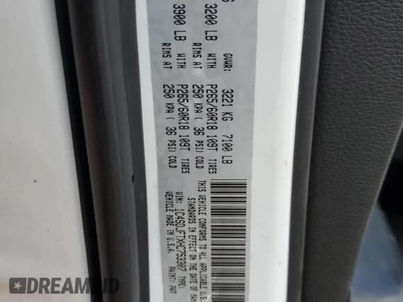 ✅ 2017 Dodge Durango Special Service • VIN: 1C4SDJFTXHC753307 • Lot: 50353675. Wystawiony na Copart z przebiegiem 123 896 mil. Bezpłatny archiwum sprzedaży aukcyjnych z USA i szczegółowy raport historii pojazdu na DreamBid. Zdjęcie 16.