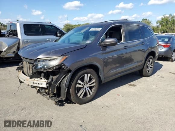 ✅ 2017 Honda Pilot EX • VIN: 5FNYF6H36HB088942 • Lot: 80934225. Wystawiony na Copart z przebiegiem Nie podano. Bezpłatny archiwum sprzedaży aukcyjnych z USA i szczegółowy raport historii pojazdu na DreamBid. Zdjęcie 1.