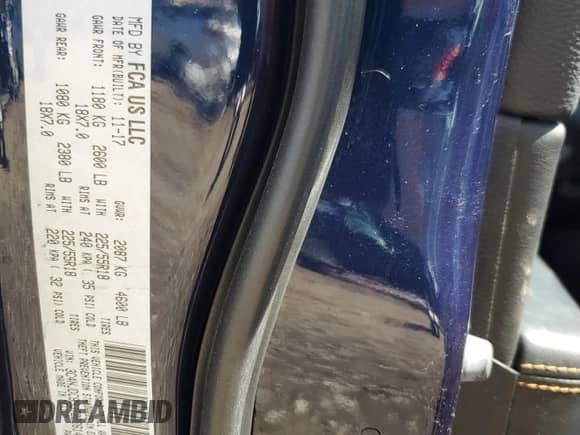 2018 Jeep Compass Limited z VIN 3C4NJDCB9JT222614, wystawiony jako Copart lot #53231485 z przebiegiem 55 604 mil mil oraz Szkoda całkowita • Salvage title. Historia ofert i sprzedaży dostępna na DreamBid. Obrazek 14.