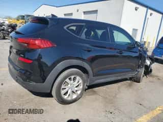 2019 Hyundai Tucson SE z VIN KM8J2CA46KU073110, wystawiony jako Copart lot #82167785 z przebiegiem 75 912 mil mil oraz Szkoda całkowita • Salvage title. Historia ofert i sprzedaży dostępna na DreamBid. Obrazek 3.