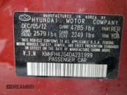 ✅ 2013 Hyundai Azera • VIN: KMHFH4JG4DA231999 • Lot: 90128845. Wystawiony na Copart z przebiegiem 122 626 mil. Bezpłatny archiwum sprzedaży aukcyjnych z USA i szczegółowy raport historii pojazdu na DreamBid. Zdjęcie 12.