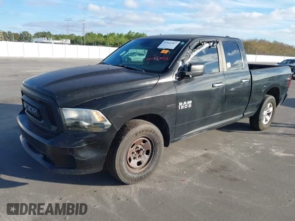 ✅ 2014 Ram 1500 Big Horn • VIN: 1C6RR6GT6ES390945 • Лот: 43916967. Опубликован ранее на IAAI с пробегом 203 387 миль. Бесплатный доступ к архиву аукционных продаж из США и подробный отчёт об истории автомобиля на DreamBid. Изображение 2.