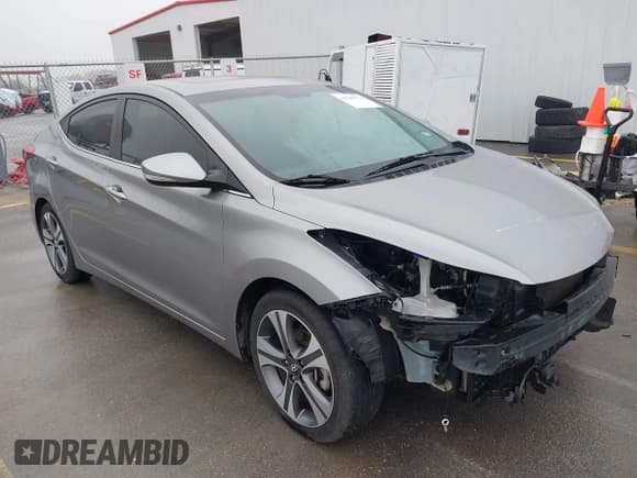 ✅ 2015 Hyundai Elantra Sport • VIN: KMHDH4AH3FU305088 • Lot: 41589779. Listed on IAAI with 158,865 mi. Free auction sales archive from the USA and detailed vehicle history report at DreamBid. Image 1.