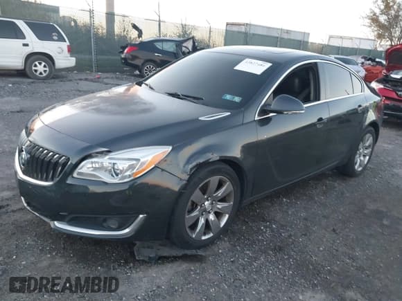 ✅ 2016 Buick Regal Premium II • VIN: 2G4GS5GX4G9120291 • Lot: 43827486. Listed on IAAI with 132,599 mi. Free auction sales archive from the USA and detailed vehicle history report at DreamBid. Image 2.