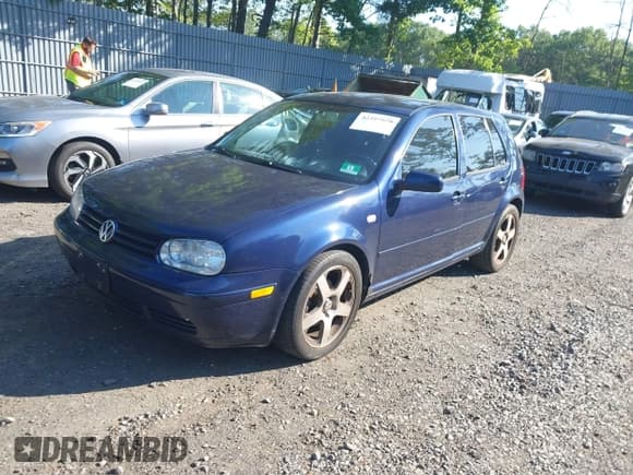 ✅ 2005 Volkswagen Golf GL • VIN: 9BWFL61J754004693 • Lot: 42397928. Listed on IAAI with 161,857 mi. Free auction sales archive from the USA and detailed vehicle history report at DreamBid. Image 2.