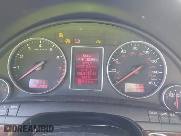 ✅ 2004 Audi A4 3.0L • VIN: WAULT68EX4A011883 • Лот: 41694203. Опубликован ранее на IAAI с пробегом 154 968 миль. Бесплатный доступ к архиву аукционных продаж из США и подробный отчёт об истории автомобиля на DreamBid. Изображение 7.