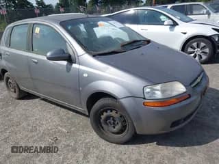 ✅ 2008 Chevrolet Aveo LS • VIN: KL1TD66658B251474 • Lot: 43165274. Listed on IAAI with Not provided. Free auction sales archive from the USA and detailed vehicle history report at DreamBid. Image 1.