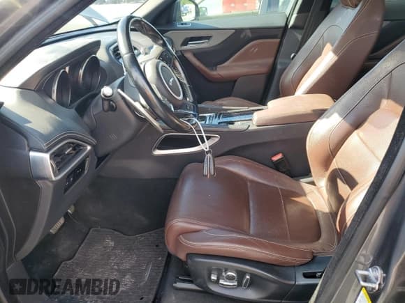 ✅ 2018 Jaguar F-Pace S • VIN: SADCM2FV0JA299408 • Лот: 69862135. Опубликован ранее на Copart с пробегом 82 138 миль. Бесплатный доступ к архиву аукционных продаж из США и подробный отчёт об истории автомобиля на DreamBid. Изображение 7.