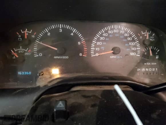 1999 Dodge 1500 с VIN 1B7HC16Y8XS203553, выставлен на аукционе Copart как лот 84555834 с пробегом 163 360 миль миль и Списание • Salvage title. История ставок и продаж доступна на DreamBid. Изображение 9.