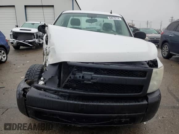 2008 Chevrolet Silverado 1500 Work Truck with VIN 1GCEC14C28E120663, listed as a Copart auction lot 84678714 with 290,153 mi miles and Salvage title. Bid and sale history available at DreamBid. Image 5.