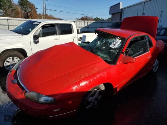✅ 1999 Chevrolet Monte Carlo LS • VIN: 2G1WW12M6X9297122 • Lot: 85431434. Listed on Copart with Not provided. Free auction sales archive from the USA and detailed vehicle history report at DreamBid. Image 1.