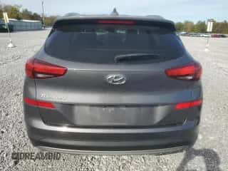 2021 Hyundai Tucson SEL with VIN KM8J33AL8MU306203, listed as a Copart auction lot 87197855 with 50,967 mi miles and Salvage title. Bid and sale history available at DreamBid. Image 6.