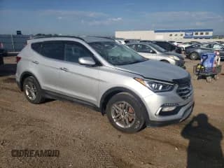 ✅ 2018 Hyundai Santa Fe 2.4L • VIN: 5XYZU3LB4JG554387 • Лот: 62936593. Опубликован ранее на Copart с пробегом Не указан. Бесплатный доступ к архиву аукционных продаж из США и подробный отчёт об истории автомобиля на DreamBid. Изображение 4.