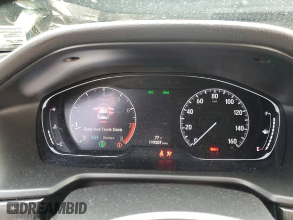 2018 Honda Accord Sport z VIN 1HGCV2E32JA046438, wystawiony jako Copart lot #81744945 z przebiegiem 119 307 mil mil oraz Szkoda całkowita • Salvage title. Historia ofert i sprzedaży dostępna na DreamBid. Obrazek 9.