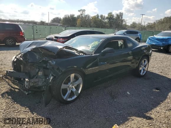 ✅ 2012 Chevrolet Camaro 2LT • VIN: 2G1FC1E34C9134975 • Lot: 93049815. Listed on Copart with 72,879 mi. Free auction sales archive from the USA and detailed vehicle history report at DreamBid. Image 1.