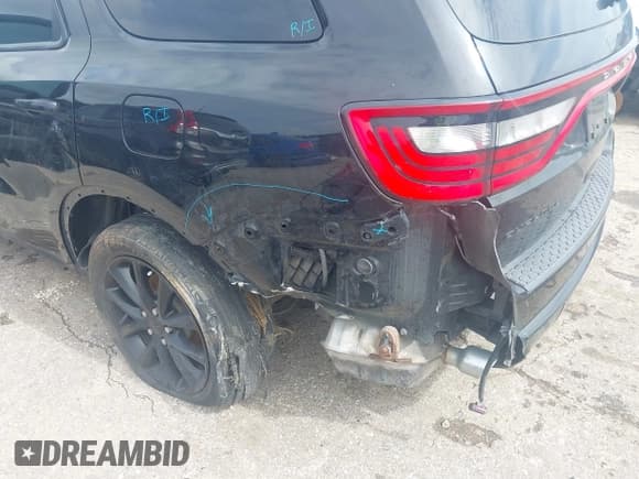 ✅ 2017 Dodge Durango GT • VIN: 1C4RDHDGXHC890907 • Lot: 42674858. Listed on IAAI with 118,988 mi. Free auction sales archive from the USA and detailed vehicle history report at DreamBid. Image 6.