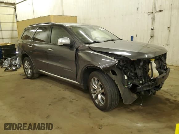 ✅ 2017 Dodge Durango Citadel Anodized Platinum • VIN: 1C4SDJET8HC725636 • Lot: 47385794. Listed on Copart with 97,612 mi. Free auction sales archive from the USA and detailed vehicle history report at DreamBid. Image 4.