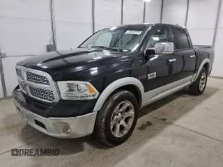 2017 Ram 1500 Laramie with VIN 1C6RR6NM1HS751644, listed as a Copart auction lot 86505685 with 223,524 mi miles and Clean title. Bid and sale history available at DreamBid. Image 1.