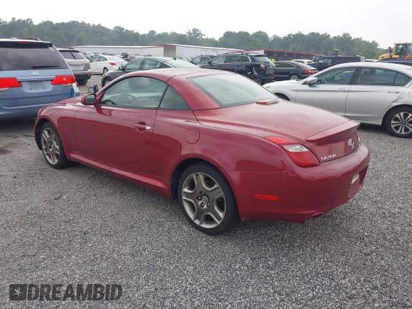 ✅ 2006 Lexus SC 430 • VIN: JTHFN48Y569007235 • Лот: 42939983. Опубликован ранее на IAAI с пробегом 128 820 миль. Бесплатный доступ к архиву аукционных продаж из США и подробный отчёт об истории автомобиля на DreamBid. Изображение 3.