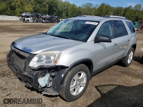 ✅ 2010 GMC Acadia SLE • VIN: 1GKLVLEDXAJ192202 • Lot: 81847165. Wystawiony na Copart z przebiegiem 182 543 mil. Bezpłatny archiwum sprzedaży aukcyjnych z USA i szczegółowy raport historii pojazdu na DreamBid. Zdjęcie 1.