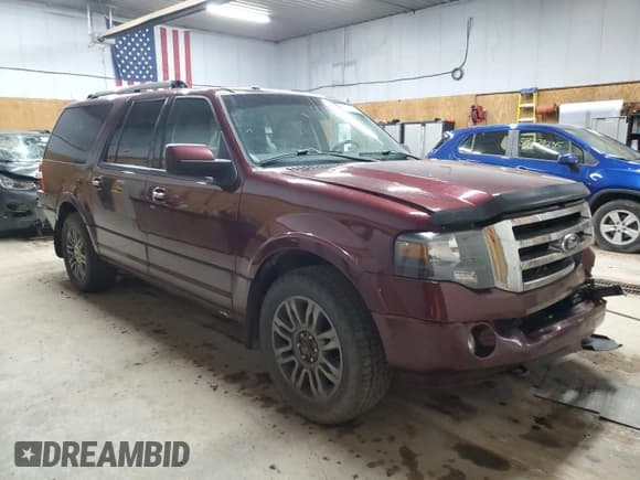 ✅ 2011 Ford Expedition Max Limited • VIN: 1FMJK2A58BEF35812 • Lot: 59992925. Listed on Copart with 152,183 mi. Free auction sales archive from the USA and detailed vehicle history report at DreamBid. Image 4.